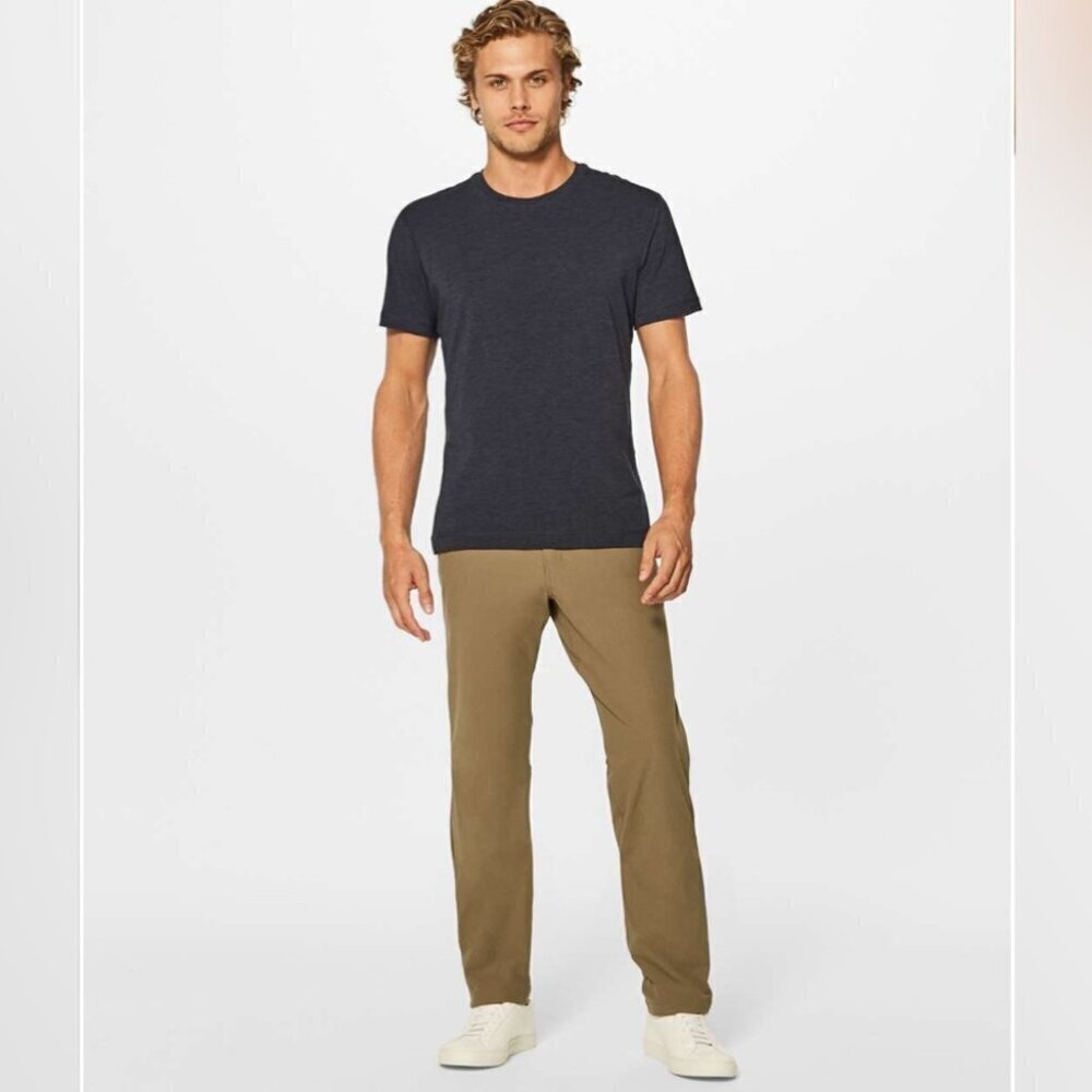 Lululemon ABC Pant Classic Relaxed fit Stretch Comfy Chino 5 Pocket Artifact 30